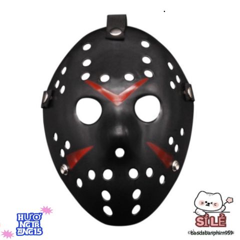 Mặt Nạ Hóa Trang Jason - Phụ Kiện Độc Đáo Dành Cho Tiệc Halloween 2024 - Biểu Tượng Kinh Dị Ấn Tượng