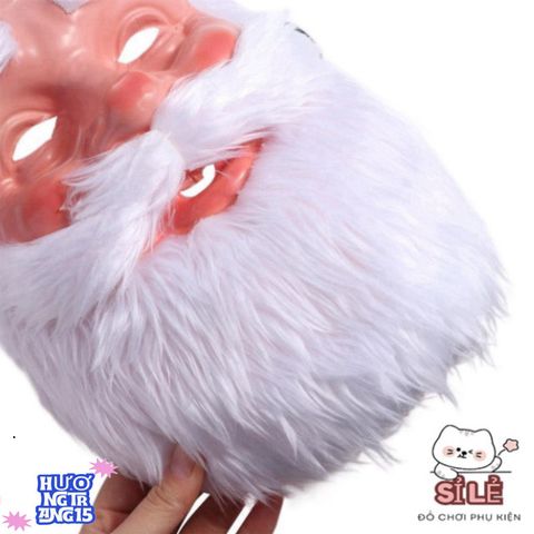Bộ Mũ và Mặt Nạ Râu Ông Già Noel 3D - Phụ Kiện Cosplay Giáng Sinh Chất Lượng Dành Cho Mọi Đối Tượng, Độc Đáo Và Thú Vị