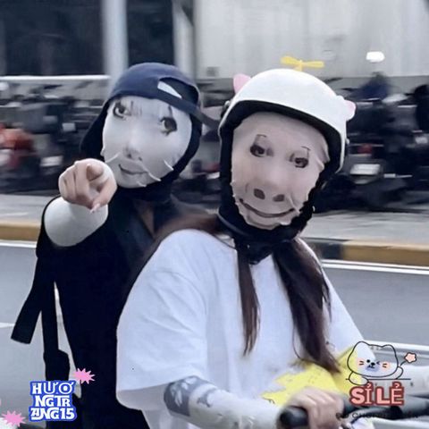 Mặt nạ lưới 3D hình rồng ngộ nghĩnh - Phụ kiện thời trang chống nắng, dễ thương cho bữa tiệc và cosplay