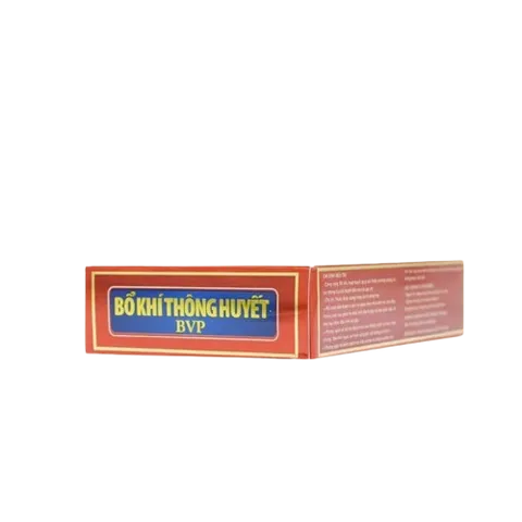 Bổ Khí Thông Huyết BVP - Thực Phẩm Chức Năng Hỗ Trợ Lưu Thông Khí Huyết Đến Não và Các Chi (3 Vỉ x 10 Viên)