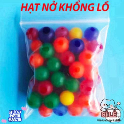 Hạt Nở Đại Khổng Lồ - Gói 250 Viên Hạt Trang Trí Đa Màu, Dễ Dàng Sáng Tạo Nghệ Thuật Cho Tiệc và Không Gian Sống