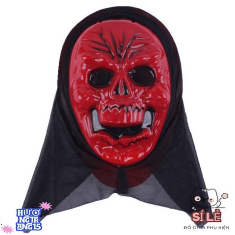 Mặt Nạ Kinh Dị Đen Scream - Phụ Kiện Hóa Trang Halloween Độc Đáo Cho Tiệc Tùng Và Sự Kiện Kỷ Niệm