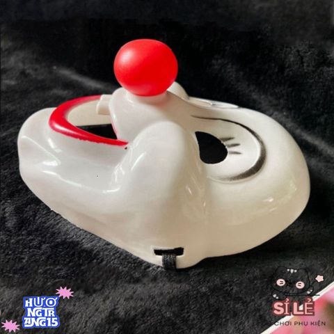 Mặt Nạ Hề Halloween PVC Vui Nhộn - Phụ Kiện Trang Phục Hóa Trang Đáng Sợ Cho Bữa Tiệc Cosplay Gia Đình