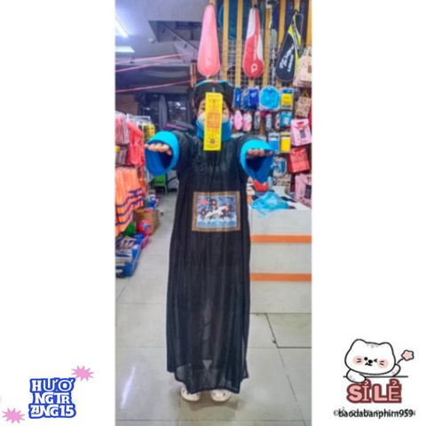 Bộ Trang Phục Cương Thi Trung Quốc Halloween Cho Người Lớn - Áo Dài & Mũ Tóc Đuôi Sam Ấn Tượng, Sự Lựa Chọn Hoàn Hảo Cho Lễ Hội