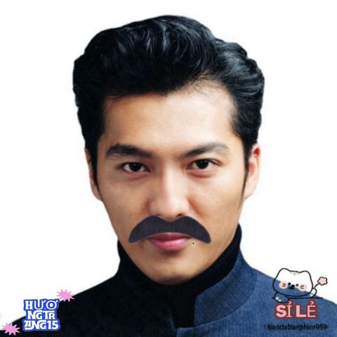 Bộ Râu Giả Độc Đáo Màu Đen và Nhiều Màu Khác - Râu Hóa Trang 50 Phong Cách Thú Vị cho Tiệc Halloween và Sự Kiện Đặc Biệt