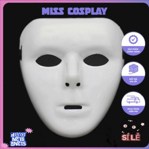 Mặt Nạ Hóa Trang Jabbawockeer - Đạo Cụ Halloween Sáng Tạo, Phụ Kiện Thời Trang Độc Đáo Cho Các Bữa Tiệc và Sự Kiện Nghệ Thuật