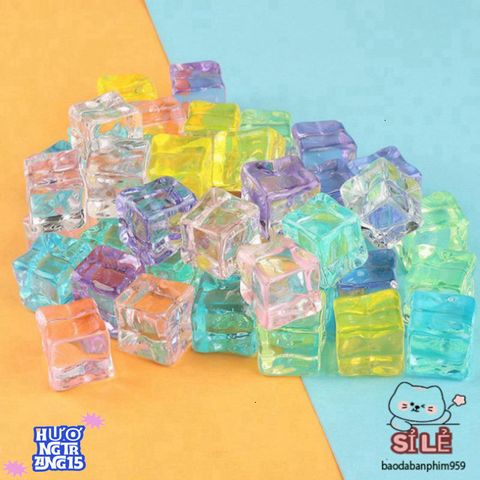 Bộ 10 Viên Đá Dạ Quang DQ-22 - Phụ Kiện Trang Trí Tiểu Cảnh Sen Đá, Hồ Cá và Terrarium, Phát Sáng Đêm Tuyệt Đẹp.