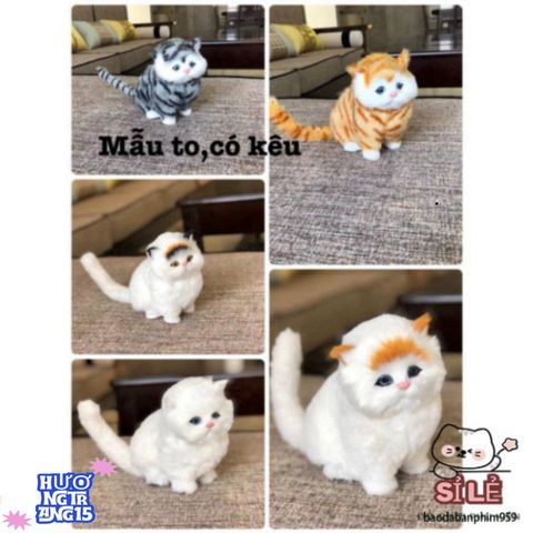 Gấu Bông Mèo Có Giỏ - Khử Mùi Ô Tô Bằng Than Hoạt Tính - Đồ Chơi Trang Trí Dễ Thương Cho Xe Hơi và Nhà Cửa