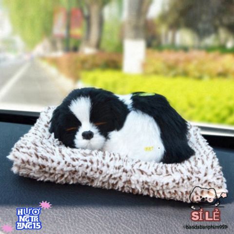 Gấu Bông Chó Mèo Than Hoạt Tính Trang Trí Ô Tô - Khử Mùi, Lọc Không Khí Dễ Thương, Kích Thước Đa Dạng Cho Thú Cưng