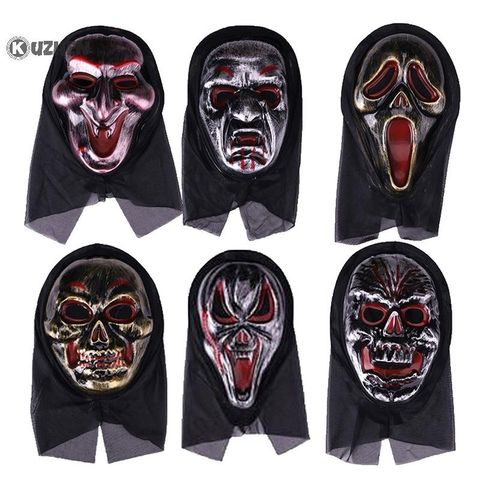 Mặt Nạ Halloween Kinh Dị KUZHEN - Phụ Kiện Cosplay Ma Quái Cho Bữa Tiệc, Lễ Hội - Đầy Ấn Tượng và Bí Ẩn