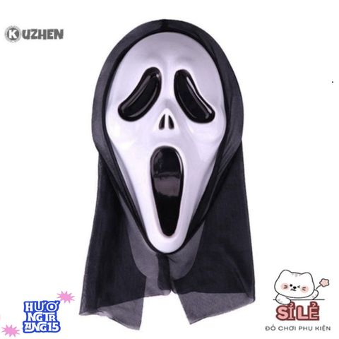 Mặt Nạ Halloween Kinh Dị KUZHEN - Phụ Kiện Cosplay Ma Quái Cho Bữa Tiệc, Lễ Hội - Đầy Ấn Tượng và Bí Ẩn