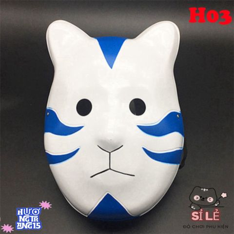 Mặt Nạ Nhựa Uchiha Itachi & Kakashi Anbu - Phụ Kiện Cosplay Naruto Độc Đáo, Thời Trang Anime Chất Lượng Cao