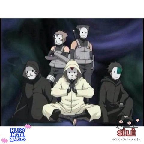 Mặt Nạ Nhựa Uchiha Itachi & Kakashi Anbu - Phụ Kiện Cosplay Naruto Độc Đáo, Thời Trang Anime Chất Lượng Cao