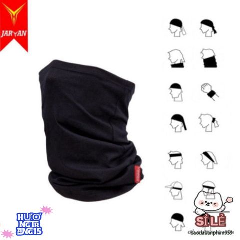 Khăn Đa Năng JARVAN 1 - Khăn Chống Nắng Bụi, Vải Mềm Mại, Co Dãn, Thích Hợp Cho Thể Thao và Hoạt Động Ngoài Trời