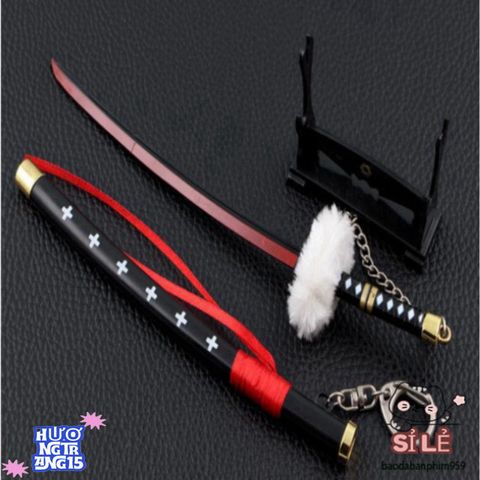 Móc Khóa Zoro Kiếm 22cm - Phụ Kiện Thời Trang One Piece Độc Đáo Cho Fan Anime - Món Quà Ý Nghĩa Và Chất Lượng Cao