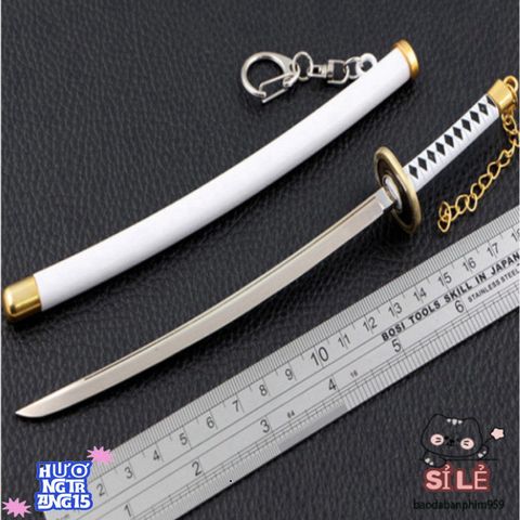 Móc Khóa Zoro Kiếm 22cm - Phụ Kiện Thời Trang One Piece Độc Đáo Cho Fan Anime - Món Quà Ý Nghĩa Và Chất Lượng Cao