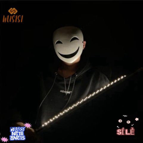 Mặt Nạ Cosplay Anime Black Bullet Hiruko - Đạo Cụ Halloween Độc Đáo Cho Sự Kiện Hóa Trang và Tiệc Anime