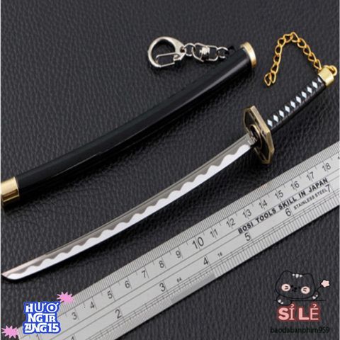 Móc Khóa Zoro Kiếm 22cm - Phụ Kiện Thời Trang One Piece Độc Đáo Cho Fan Anime - Món Quà Ý Nghĩa Và Chất Lượng Cao