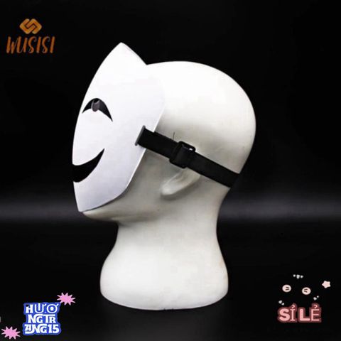 Mặt Nạ Cosplay Anime Black Bullet Hiruko - Đạo Cụ Halloween Độc Đáo Cho Sự Kiện Hóa Trang và Tiệc Anime