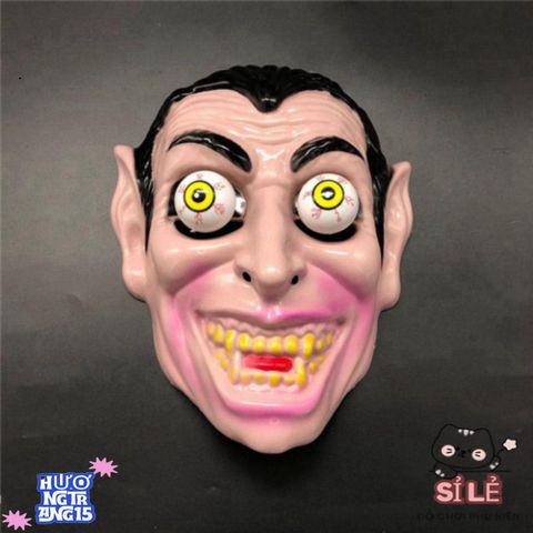 Mặt Nạ Halloween Đầu Lâu HEALMEYOU - Phụ Kiện Cosplay Chú Hề Joker và Zombine, Hiệu Ứng 3D Đáng Sợ