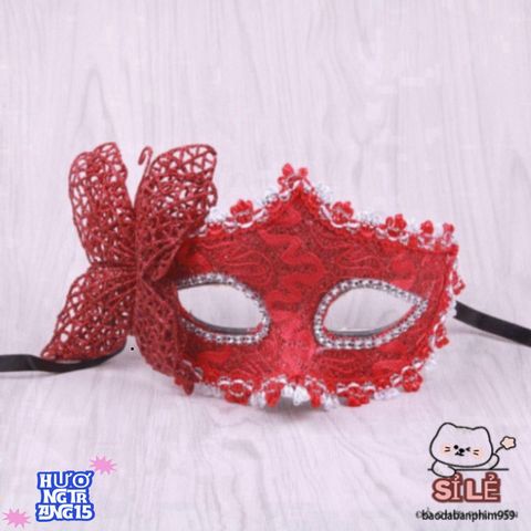 Mặt Nạ Bướm KUNHEV Nửa Mặt Thời Trang - Đồ Hóa Trang Quyến Rũ Cho Tiệc Halloween, Sinh Nhật và Lễ Hội