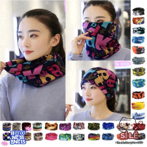 Khăn Ống Đa Năng Freesize - Thiết Kế Hiện Đại, Thoải Mái, Phù Hợp Mọi Phong Cách và Hoạt Động Thời Trang