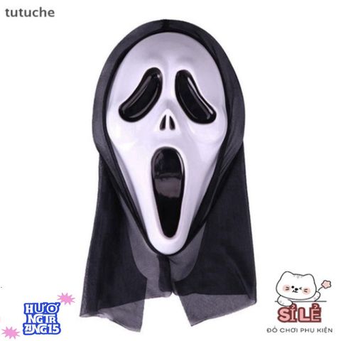Mặt Nạ Quái Vật Đáng Sợ Halloween - Phụ Kiện Cosplay Ma Quái, Trang Phục Dự Tiệc Hóa Trang Ấn Tượng