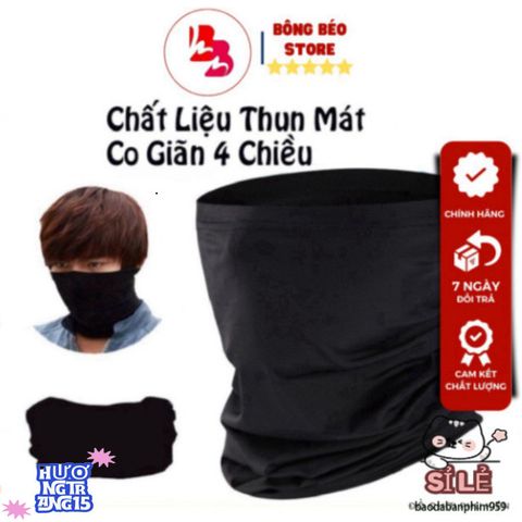 Khẩu Trang Đầu Skull Đen Đa Năng - Phụ Kiện Thời Trang Chống Nắng, Bụi Hoàn Hảo Cho Phượt Thủ và Người Yêu Thích Du Lịch