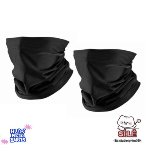 Khẩu Trang Đầu Skull Đen Đa Năng - Phụ Kiện Thời Trang Chống Nắng, Bụi Hoàn Hảo Cho Phượt Thủ và Người Yêu Thích Du Lịch