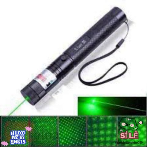 Đèn Pin Laser 303 Siêu Sáng Màu Xanh, Đỏ - Công Nghệ Laser Mạnh Mẽ Cho Du Lịch, Thám Hiểm, Cứu Hộ, Chỉ Dẫn Từ Xa