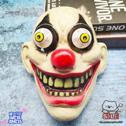 Mặt nạ Halloween Ma Cà Rồng - Phụ Kiện Độc Đáo Cho Trang Phục, Đạo Cụ Sân Khấu Chất Lượng Cao, Kích Thước 22cm x 11cm x 26cm