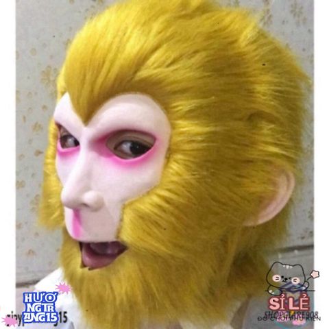 Mặt Nạ Tôn Ngộ Không Vàng Rực Rỡ - Phiên Bản Giới Hạn Tây Du Ký Cho Cosplay và Sưu Tập Văn Hóa Dân Gian Trung Hoa