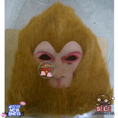 Mặt Nạ Tôn Ngộ Không Vàng Rực Rỡ - Phiên Bản Giới Hạn Tây Du Ký Cho Cosplay và Sưu Tập Văn Hóa Dân Gian Trung Hoa