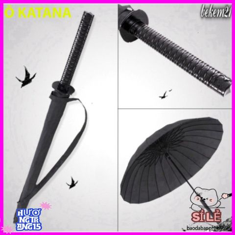 Ô Dù Katana Nhật Bản - Ô Che Nắng Mưa Samurai Độc Đáo, Chống Nắng Mưa Tối Ưu - Phụ Kiện Thời Trang Sang Trọng