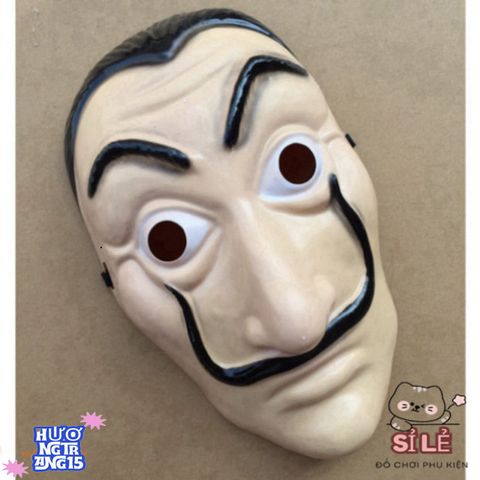 Mặt nạ Queen Salvador Dali - Money Heist - Phi vụ thế kỷ, Phụ kiện hóa trang độc đáo cho Halloween và sự kiện cosplay