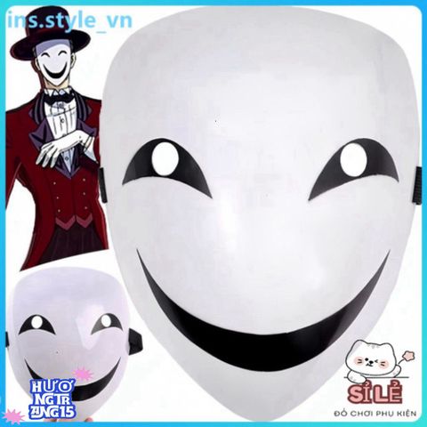 Mặt Nạ Hoạt Hình Kagetane Hiruko Anime - Phụ Kiện Halloween Độc Đáo và Sáng Tạo cho Tiệc Hóa Trang