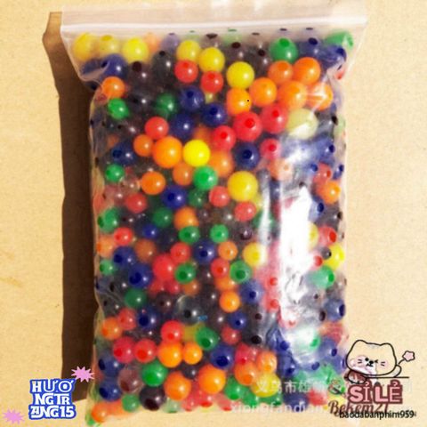 Set 100 Viên Hạt Nở Đa Sắc Trong Suốt - Đồ Chơi Sáng Tạo & Trang Trí An Toàn Cho Nhà Cửa & Sự Kiện