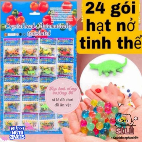 Gói 24 Hạt Tinh Thể Trang Trí Đầy Màu Sắc Cho Bình Hoa & Chậu Cây - Ưu Đãi Giảm 10% Với Mã TOYFSS!