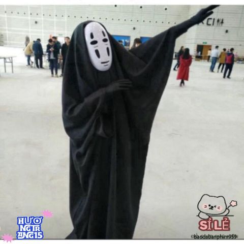 Mặt Nạ Hóa Trang Halloween Độc Đáo - Trang Phục Cosplay Vô Diện Chất Lượng Cao, Thích Hợp Mọi Dịp