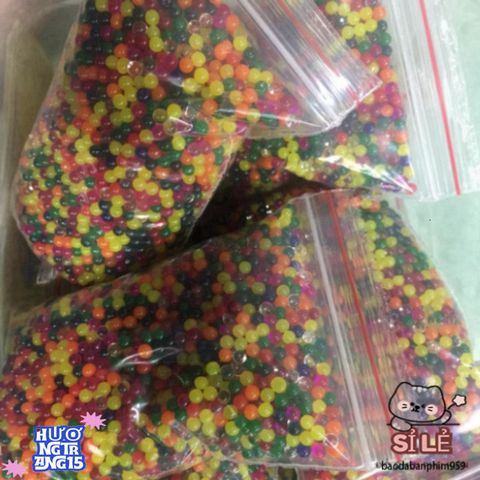 Hạt Thạch Tinh Thể 100g - Sản Phẩm Trang Trí Cây Cảnh Đầy Màu Sắc, Tái Sử Dụng Thân Thiện Môi Trường