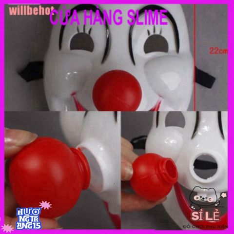 Mặt Nạ Mũi Chú Hề Vui Nhộn Halloween - Phụ Kiện Hóa Trang Độc Đáo Cho Nam Nữ, Màu Sắc Nổi Bật, Tiệc Tùng & Biểu Diễn Nghệ Thuật