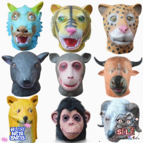 Mặt Nạ Gà Trống Choai Tơ - Đạo Cụ Hóa Trang An Toàn, Sáng Tạo Cho Halloween và Lễ Hội, Phù Hợp Mọi Đối Tượng