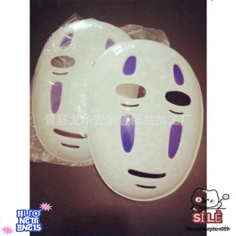 Áo Choàng Đen và Mặt Nạ Vô Diện VBJ80 - Bộ Hóa Trang Halloween Dành Cho Trẻ Em và Người Lớn - Chất Liệu Cao Cấp, Thoải Mái