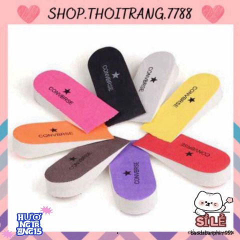 Lót Giày Xốp Tăng Chiều Cao 2.5cm - Set 2 Miếng Đệm Thoải Mái, Tăng Cường Tự Tin và Ổn Định Khi Di Chuyển