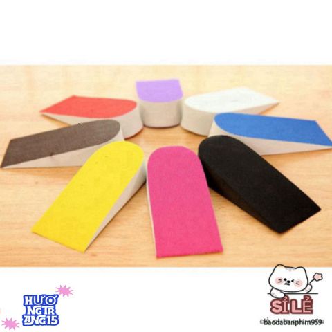 Lót Giày Xốp Tăng Chiều Cao 2.5cm - Set 2 Miếng Đệm Thoải Mái, Tăng Cường Tự Tin và Ổn Định Khi Di Chuyển