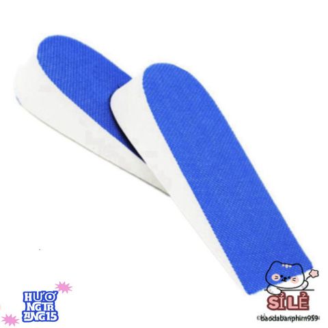 Lót Giày Xốp Tăng Chiều Cao 2.5cm - Set 2 Miếng Đệm Thoải Mái, Tăng Cường Tự Tin và Ổn Định Khi Di Chuyển