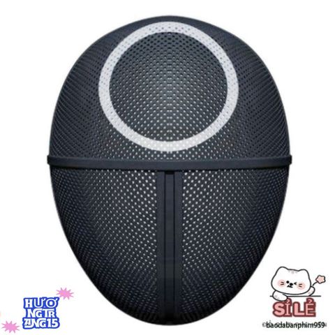 Mặt Nạ Cosplay Lính Squid Game - Phụ Kiện Hóa Trang Halloween Sáng Tạo Cho Fan Trò Chơi Con Mực