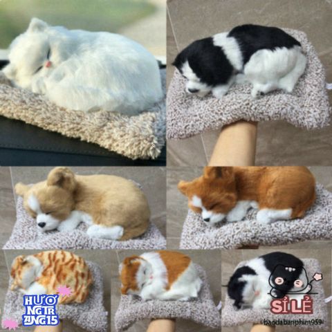 Thú Bông Khử Mùi Than Hoạt Tính - Decor Xe Hơi & Bàn Làm Việc Dễ Thương, Giải Pháp Sạch Không Khí An Toàn Cho Gia Đình