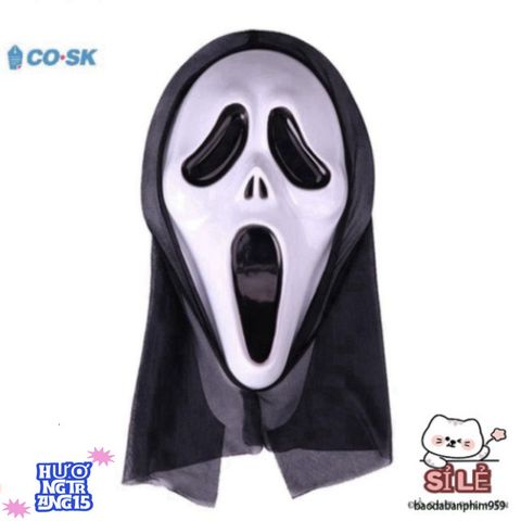Mặt Nạ Quái Vật Halloween Đáng Sợ - Phụ Kiện Cosplay Siêu Thực Tế Chất Liệu Nhẹ và Thoải Mái Cho Bữa Tiệc Ẩn Danh