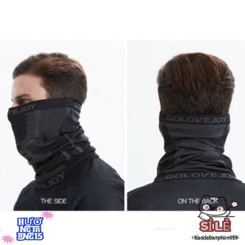 Khăn Ống Đa Năng Chống Nắng UV - Vải Silk Thoáng Khí, Hút Ẩm, An Toàn Khi Vận Động Ngoài Trời, Dành Cho Các Chuyến Phượt